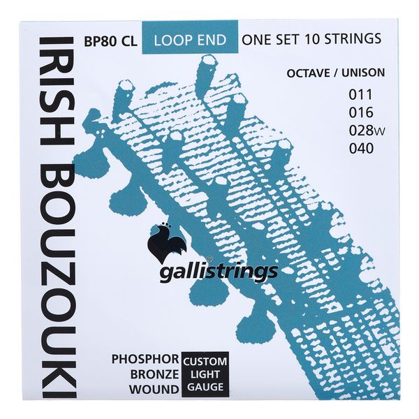 Galli Strings BP80 CL Irish Bouzouki Strings