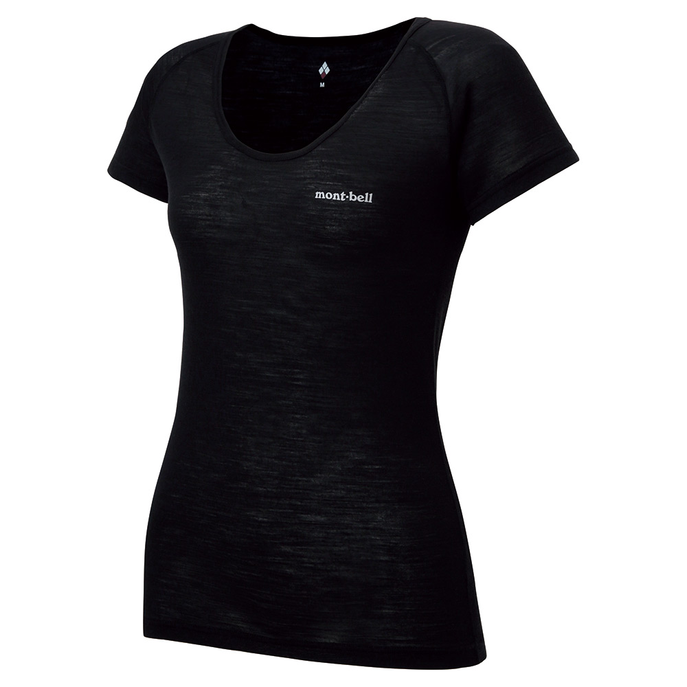 スーパーメリノウール L.W. UネックTシャツ Women's