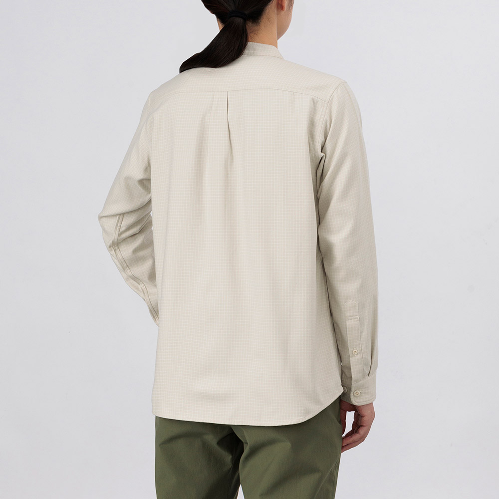 WIC.O.D.スタンドカラーシャツ Women's