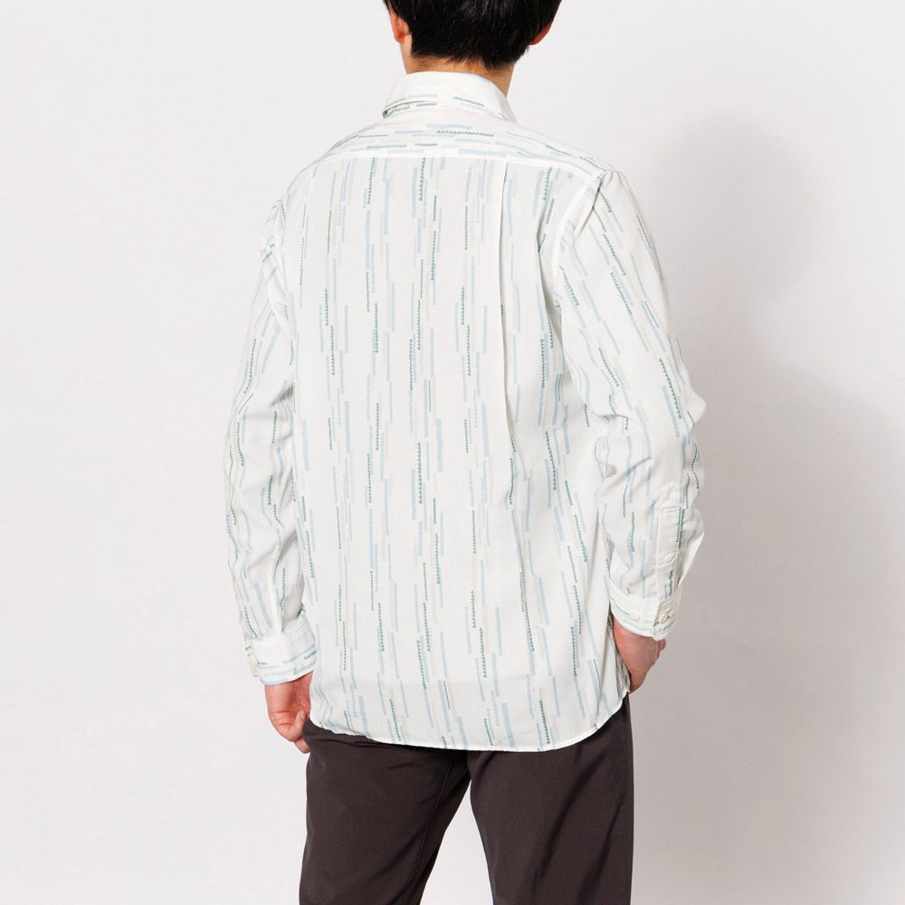 WIC.ライト プリント ロングスリーブシャツ Men's