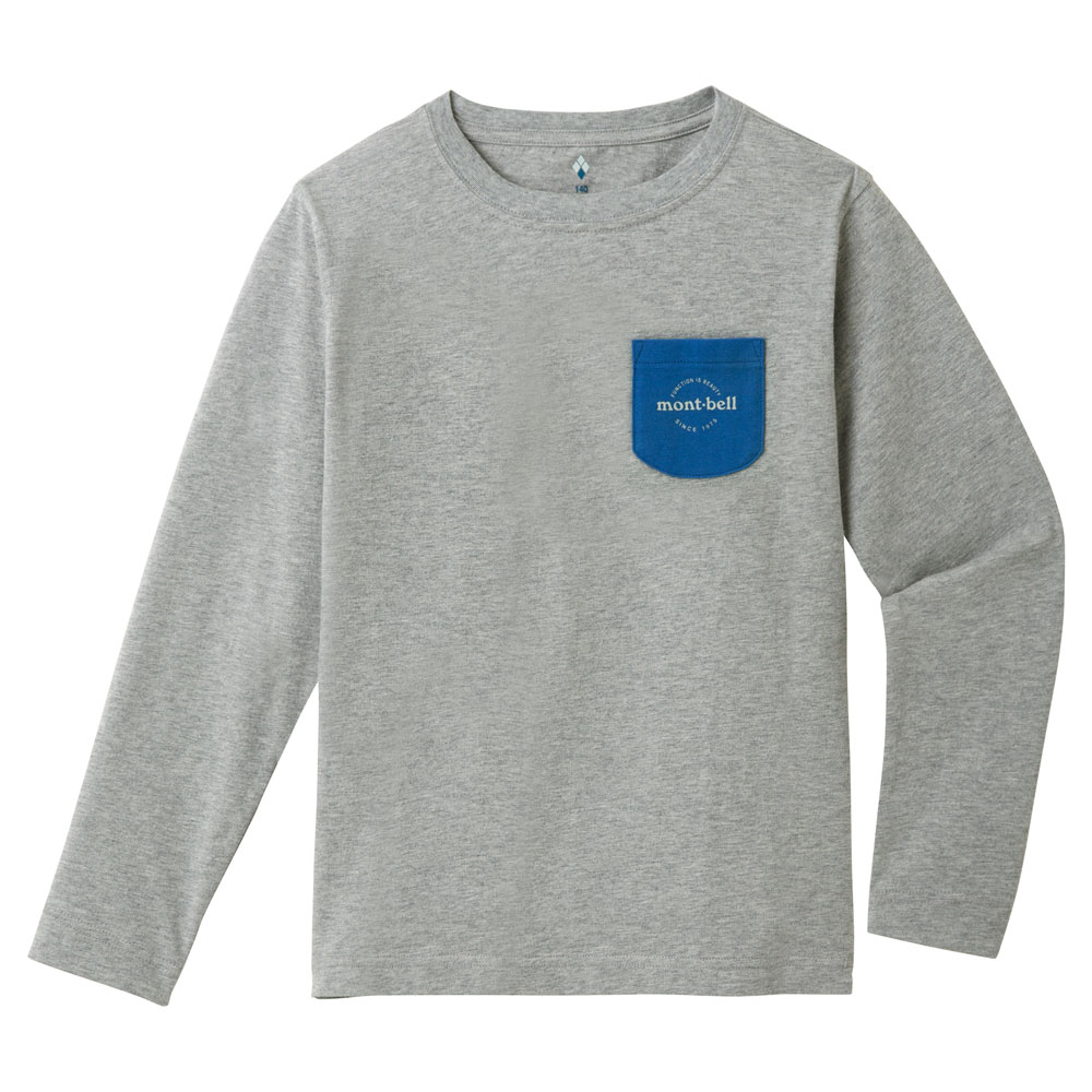 コットン ロングスリーブ ポケットT Kid's 130-160