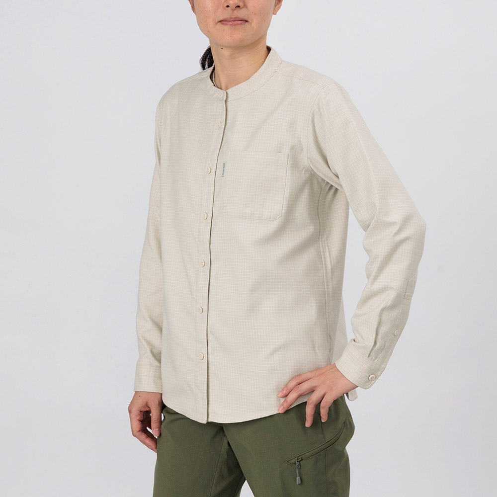 WIC.O.D.スタンドカラーシャツ Women's