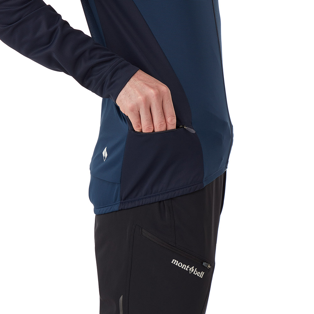 サイクール ロングスリーブジップシャツ Men's