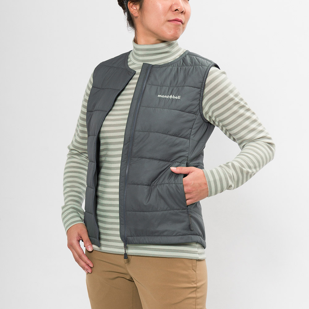 U.L.サーマラップ ラウンドネックベスト Women's