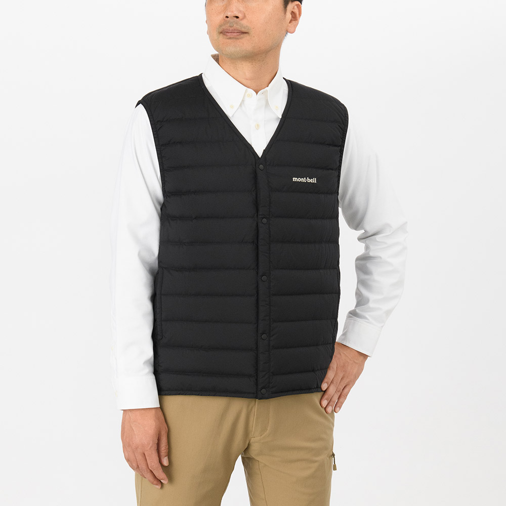 US スペリオダウン Vネックベスト Men's