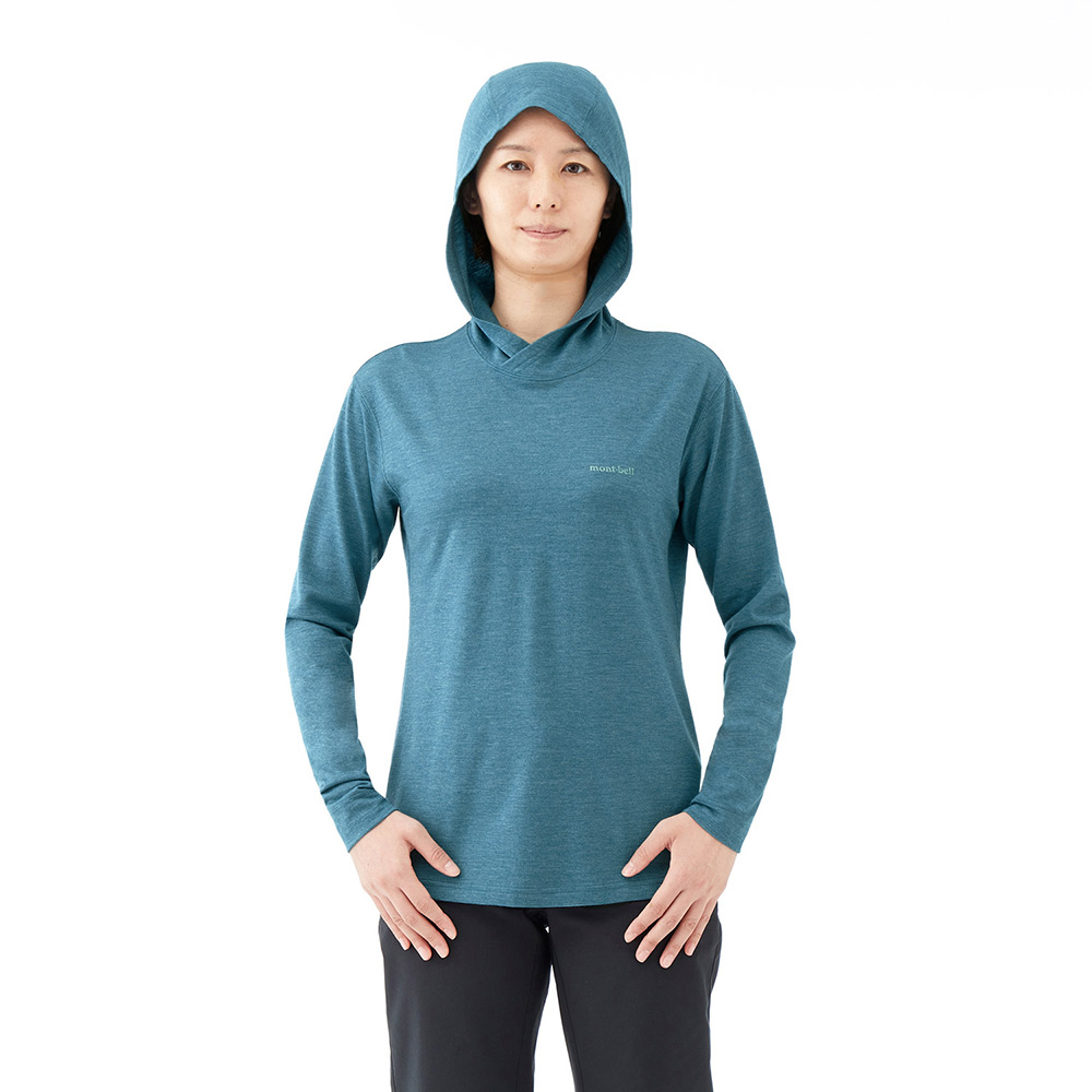 US メリノウールプラス ライト フーディー Women's
