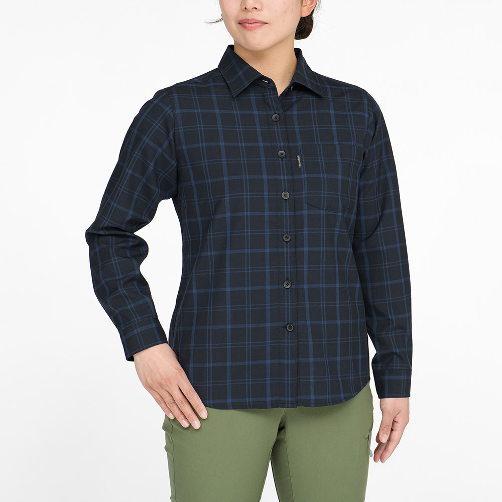 メリノウール ライト ロングスリーブシャツ Women's