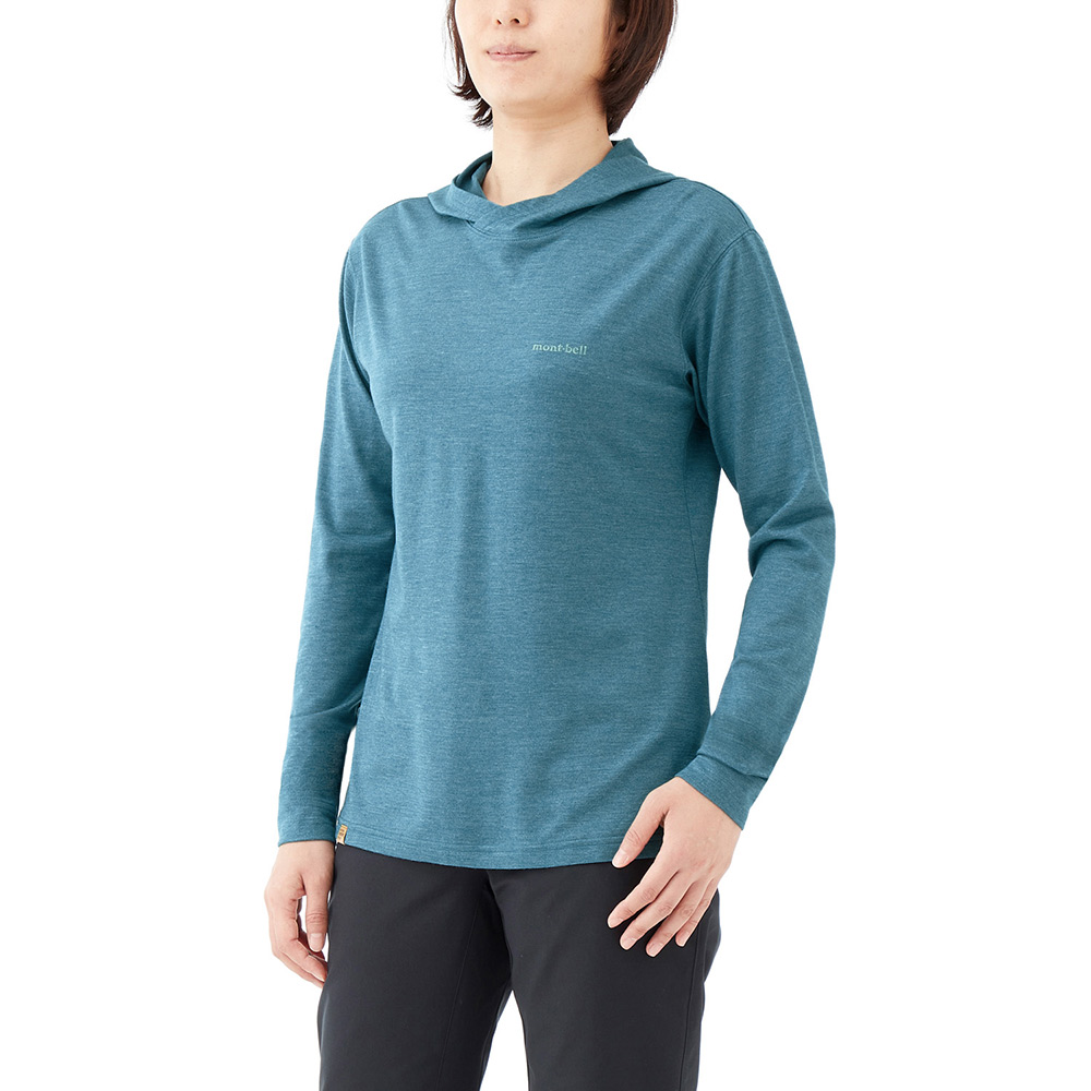 US メリノウールプラス ライト フーディー Women's