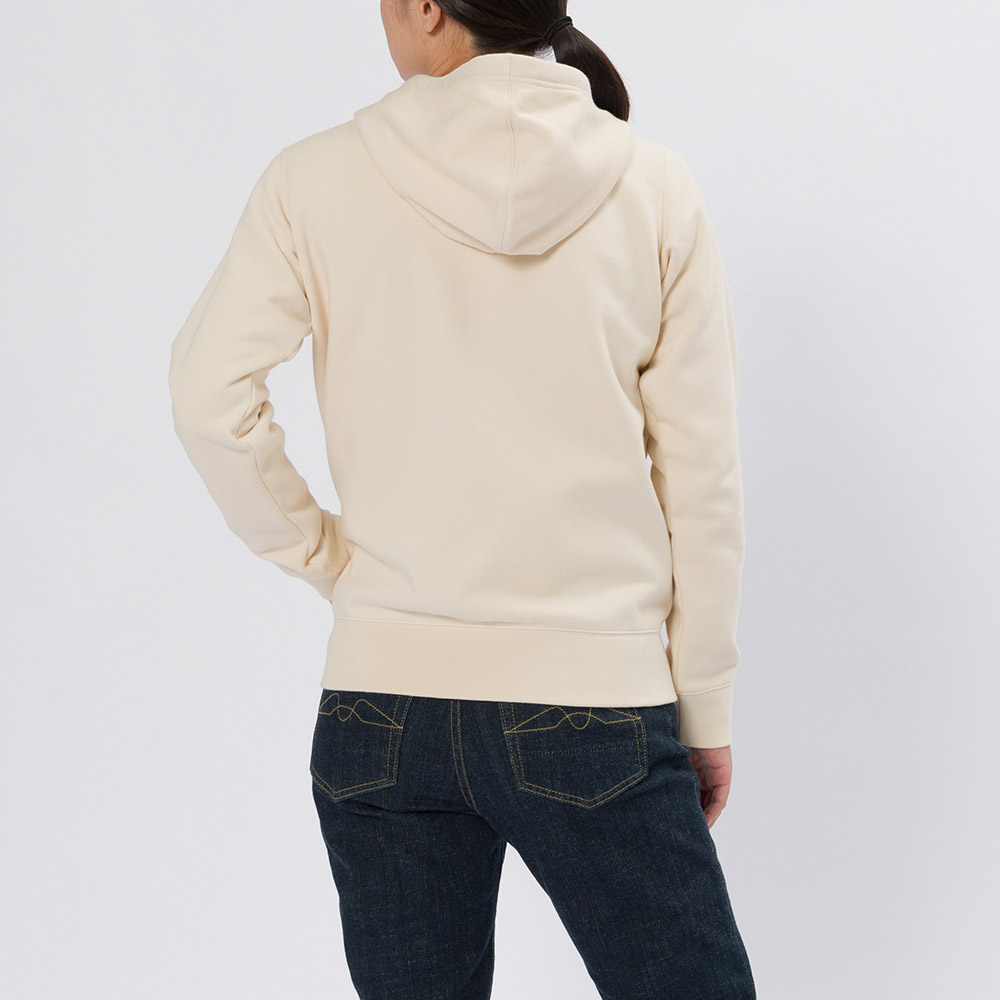 コットン スウェットジップパーカ Women's