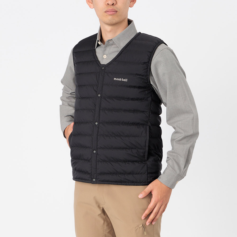 スペリオダウン Vネックベスト Men's