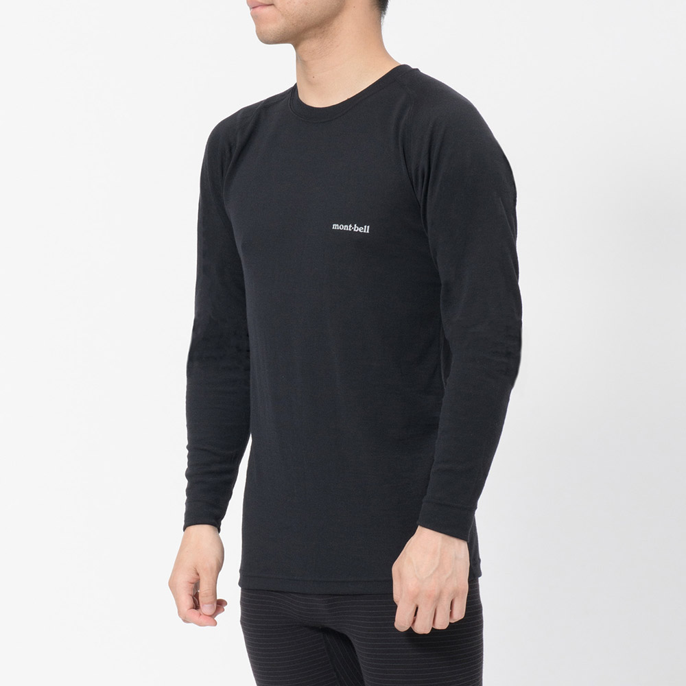 US スーパーメリノウール M.W. ラウンドネックシャツ Men's