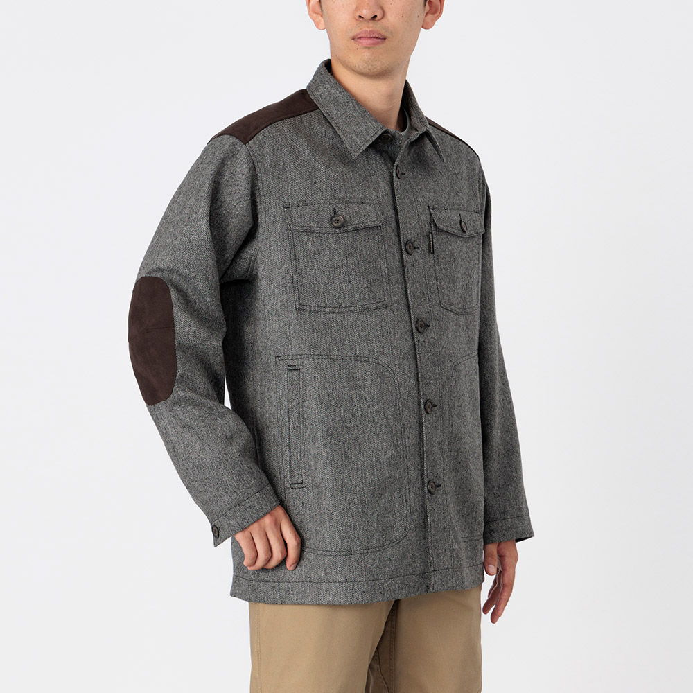 ウール シャツジャケット Men's