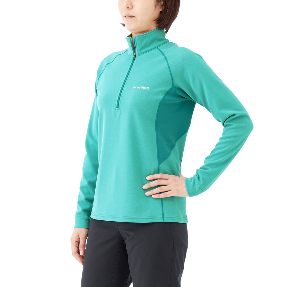 US ウイックロン ZEOサーマル ロングスリーブジップシャツ Women's