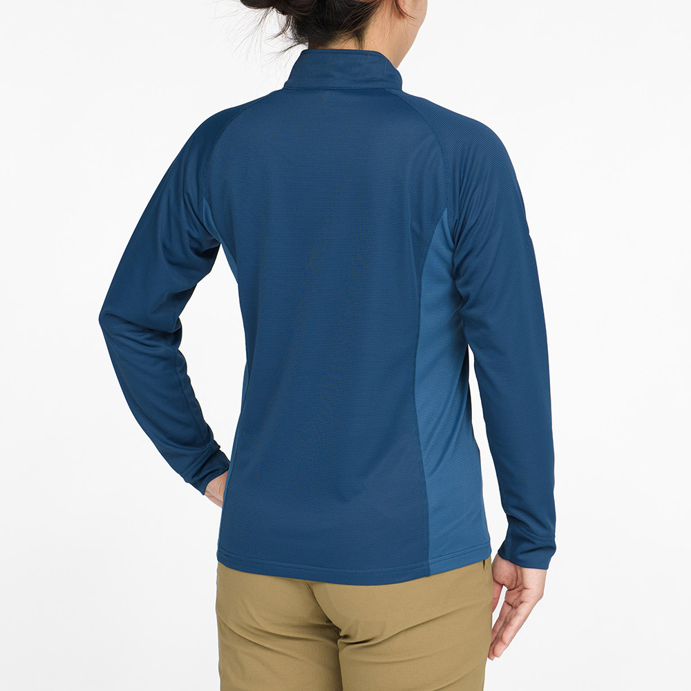 クール ロングスリーブジップシャツ Women's