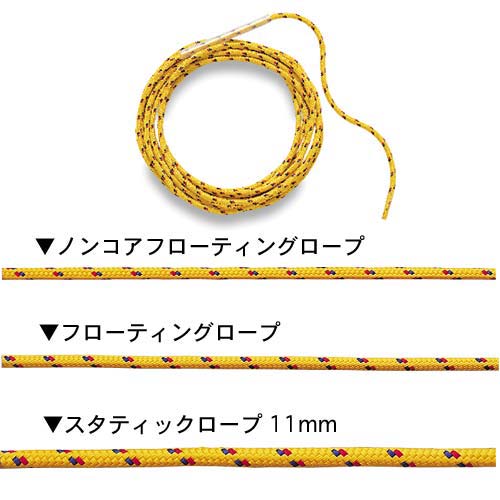 セミ スタティックロープ 11mm