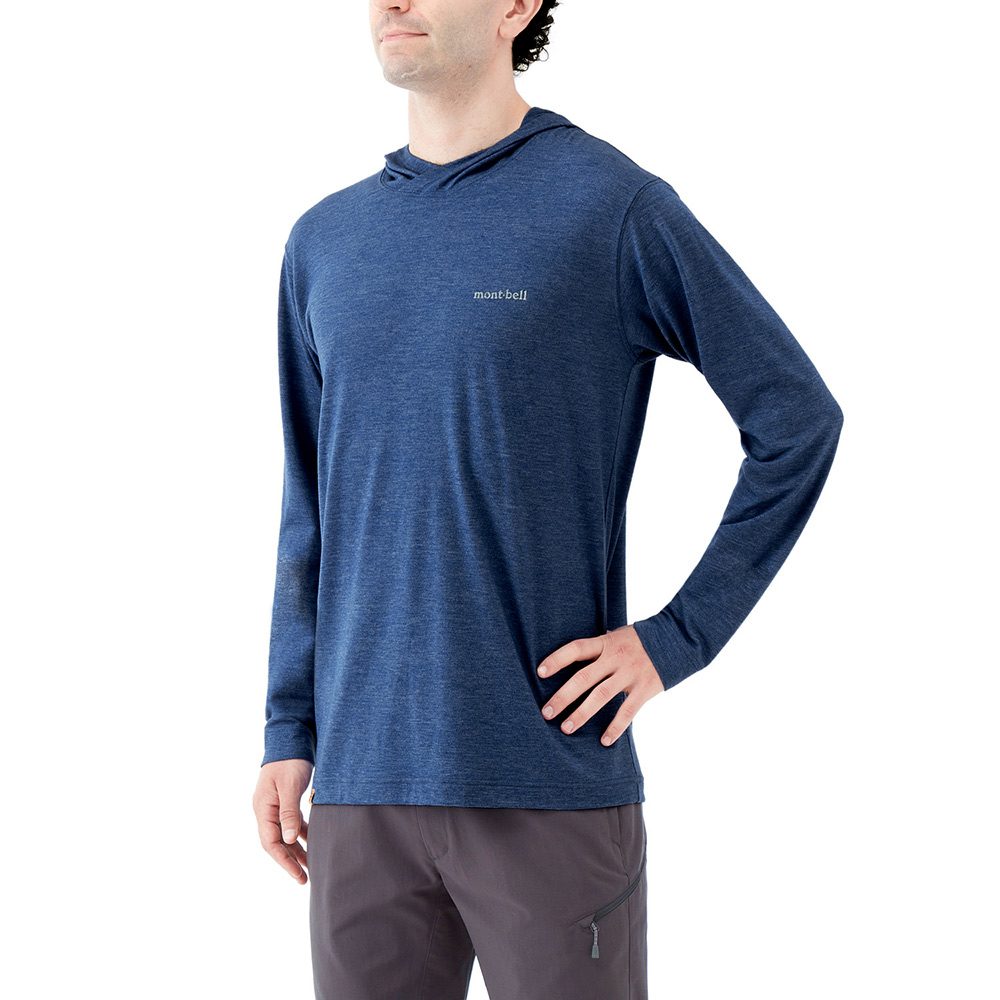 US メリノウールプラス ライト フーディー Men's