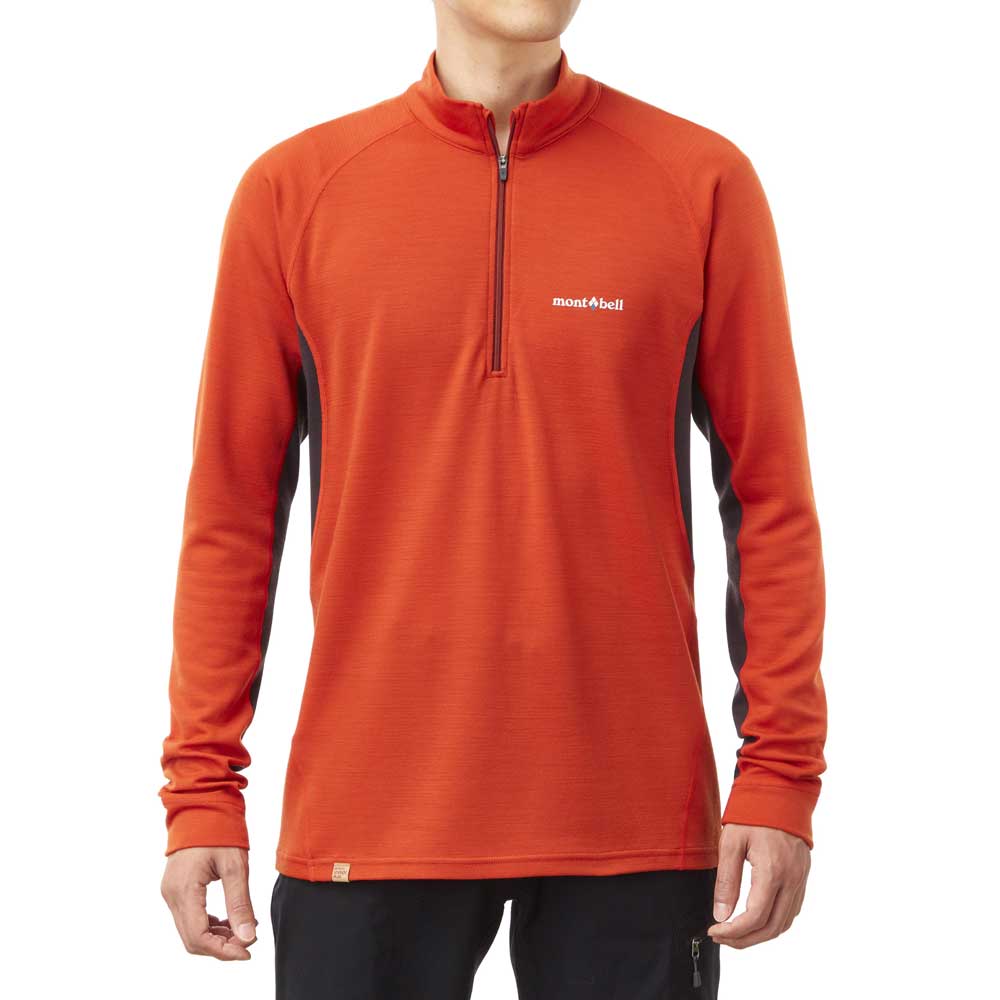メリノウールプラスアクション ジップネック Men's