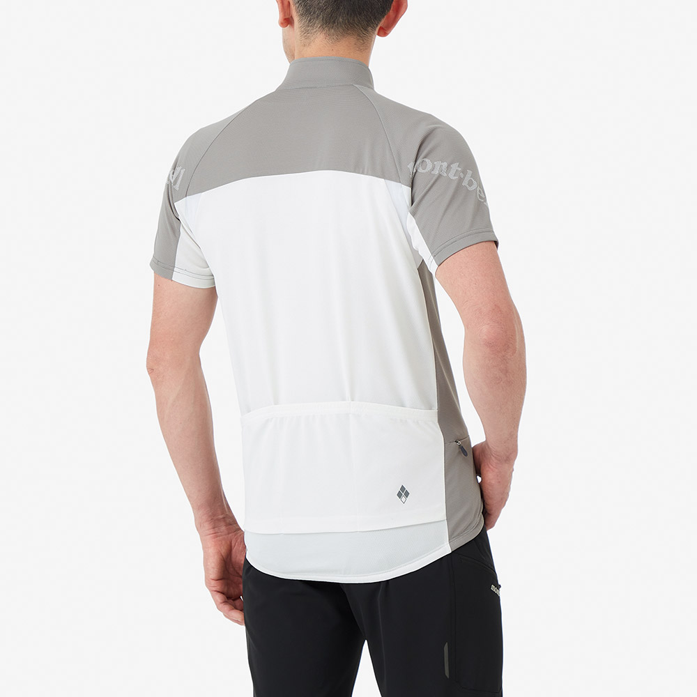 サイクール ショートスリーブジップシャツ Men's