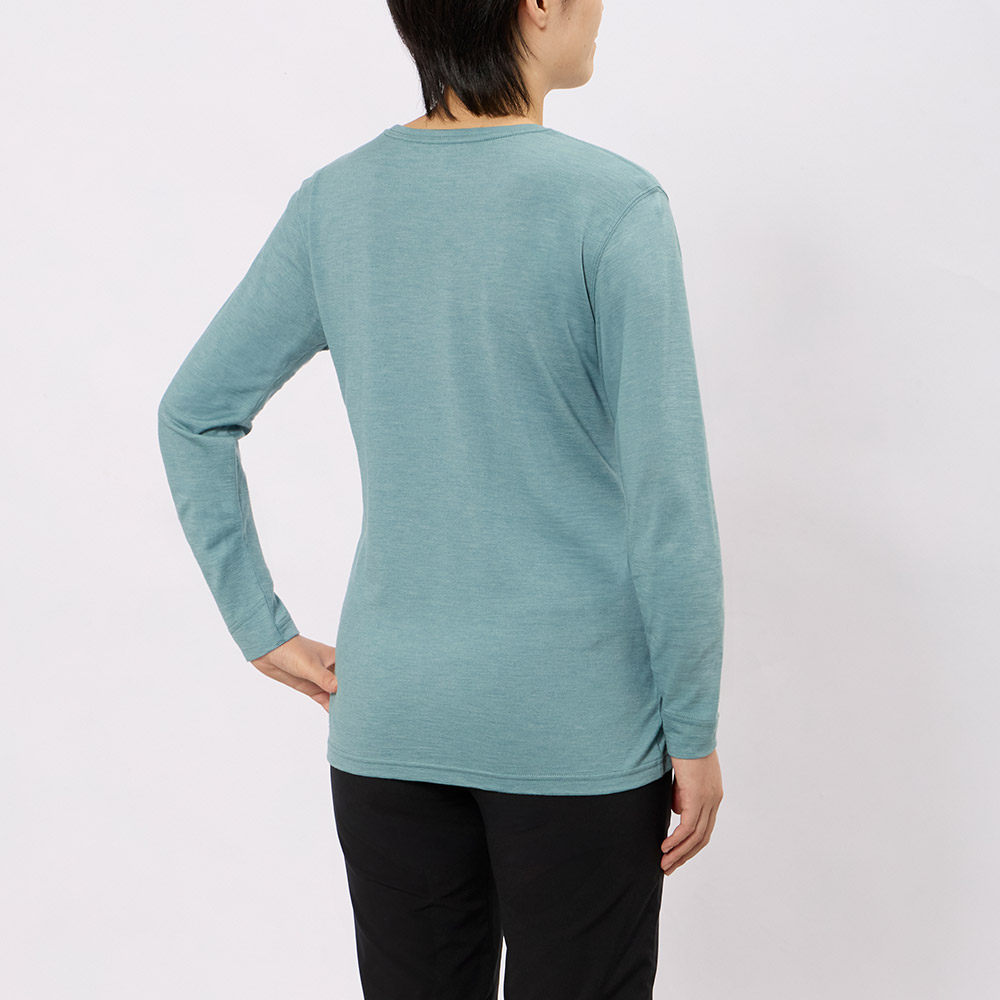 US メリノウールプラス ライト ロングスリーブT Women's