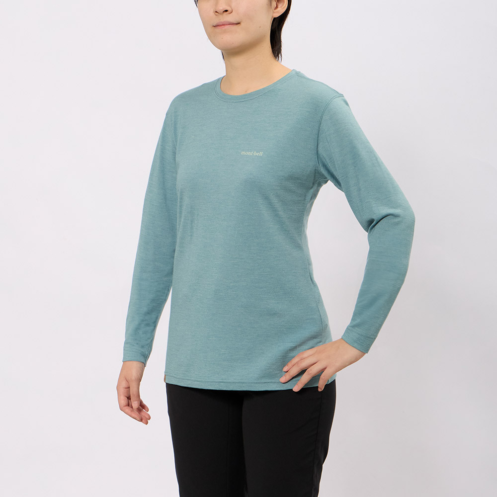 US メリノウールプラス ライト ロングスリーブT Women's