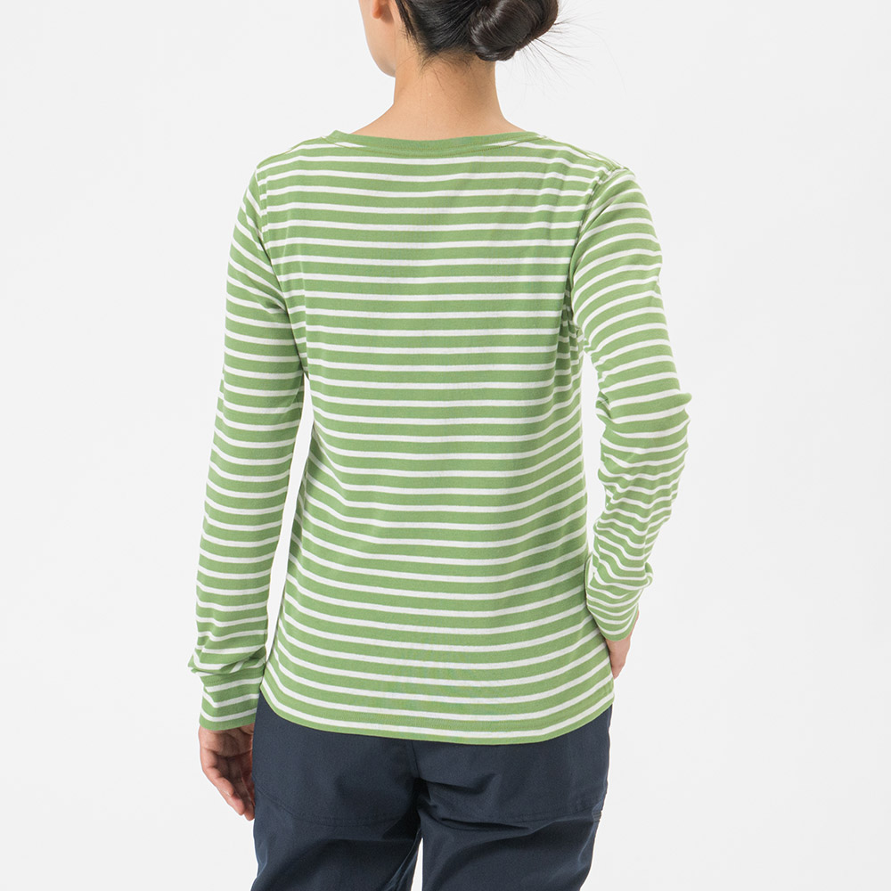WIC.ボーダー ロングスリーブT Women's