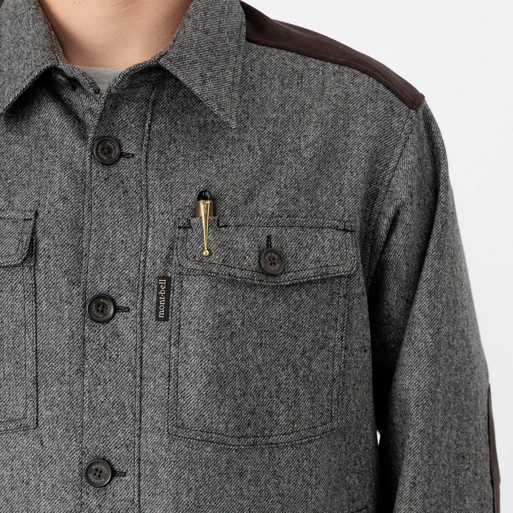 ウール シャツジャケット Men's