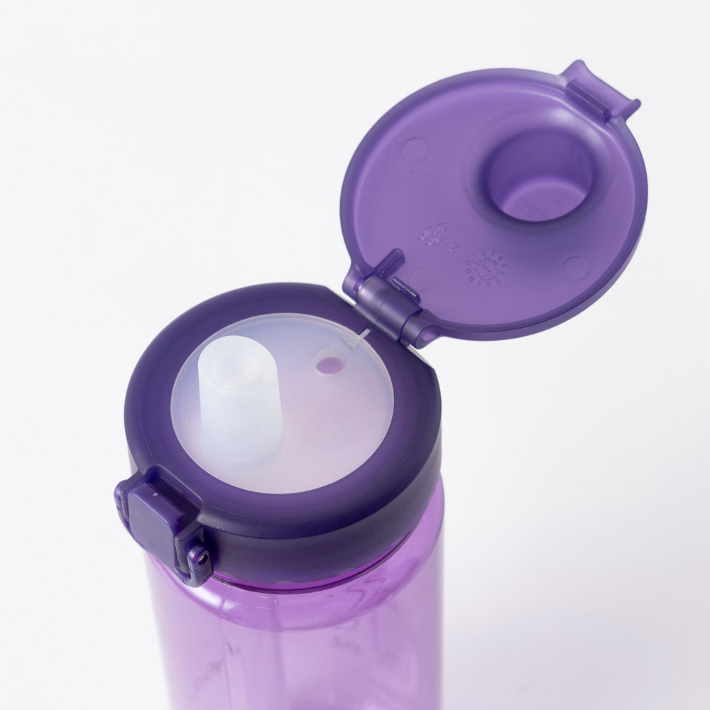 クリアボトル ストロー 0.5L