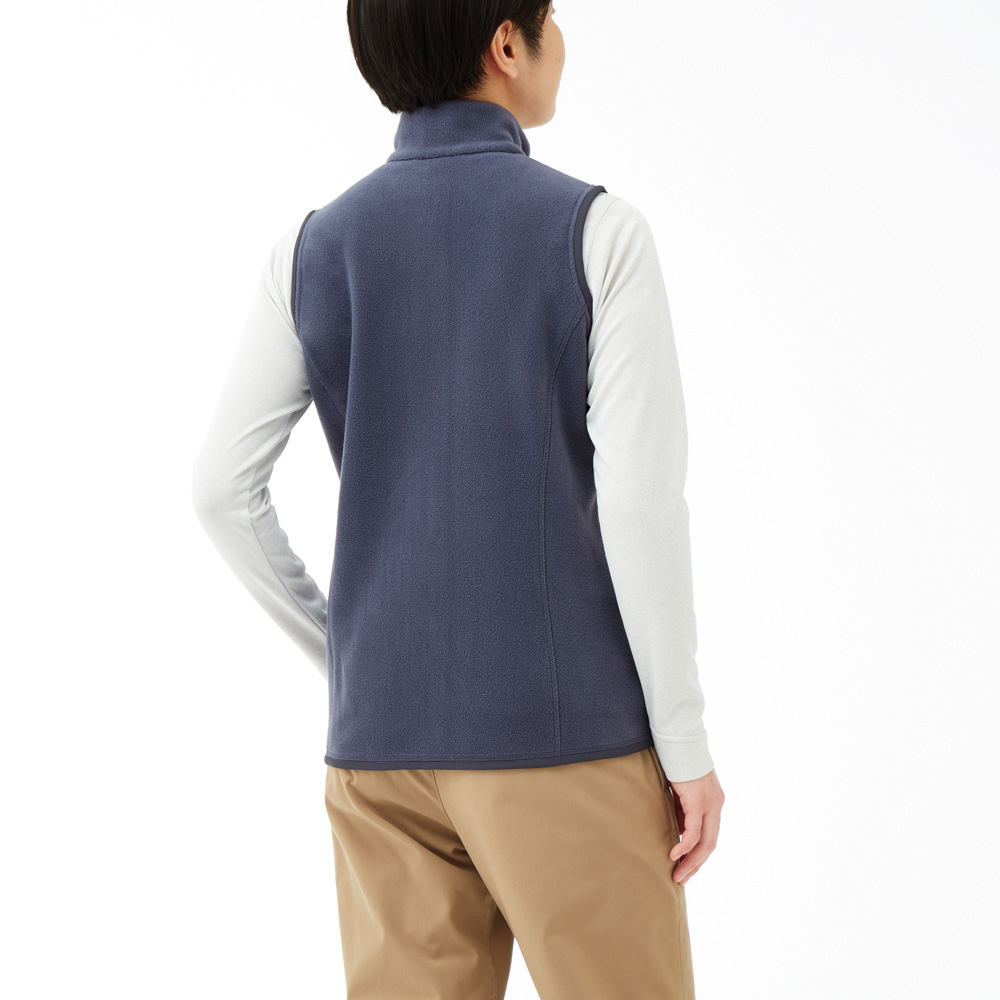 クリマプラス100 ジップベスト Women's