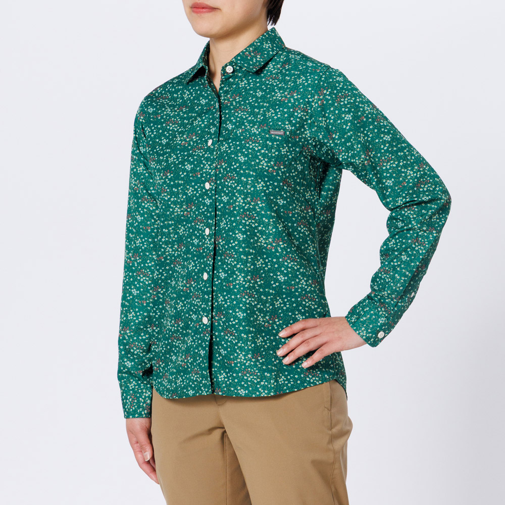 WIC.ライト プリント ロングスリーブシャツ Women's