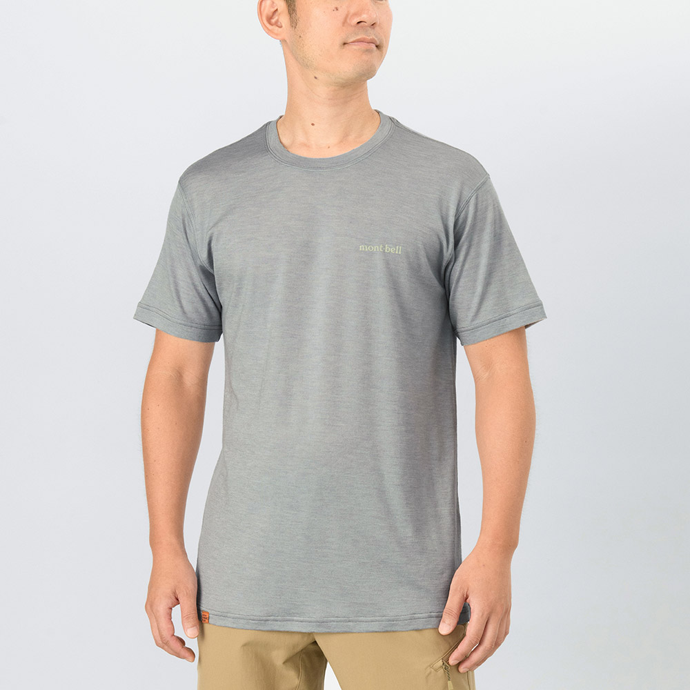 US メリノウールプラスライトT Men's
