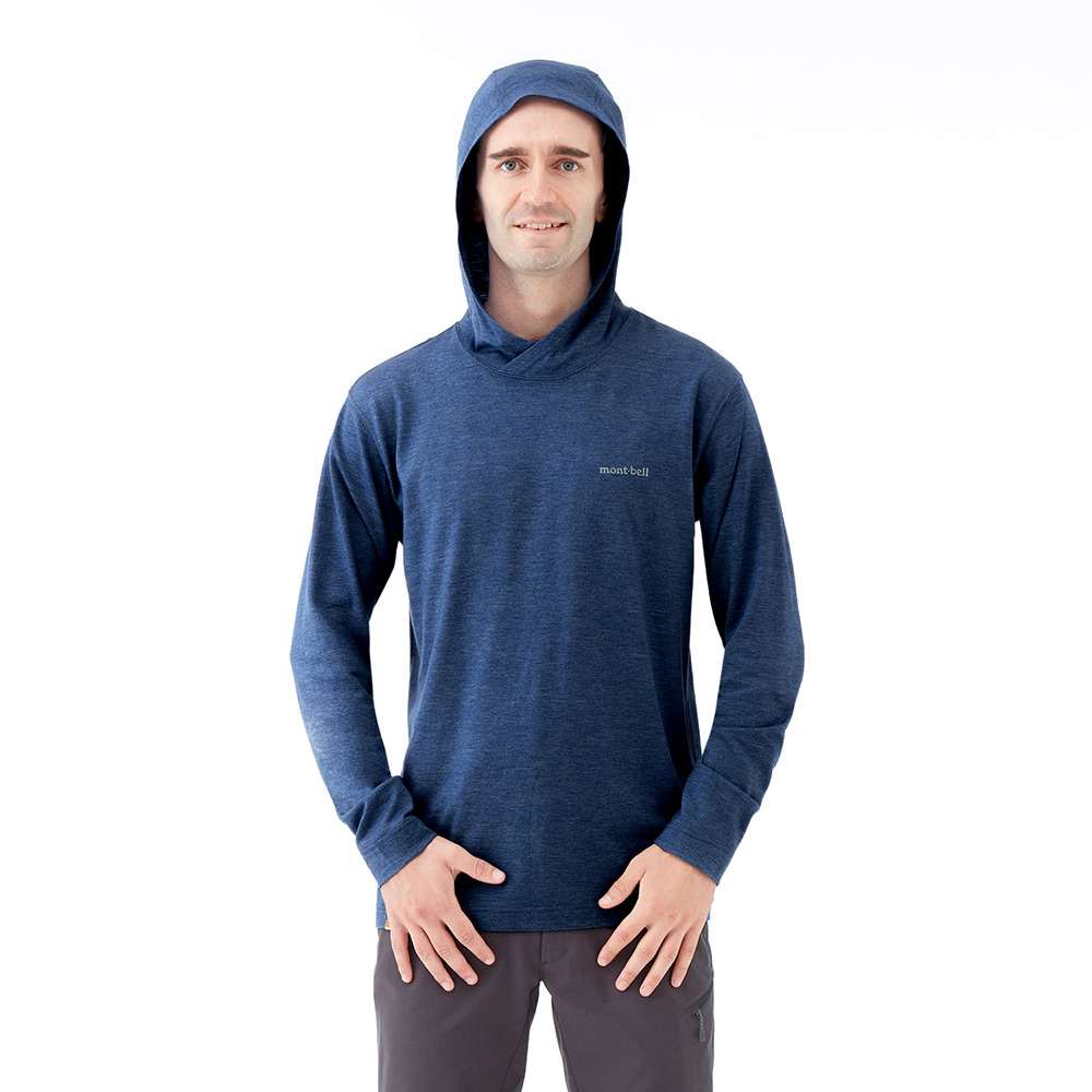 US メリノウールプラス ライト フーディー Men's