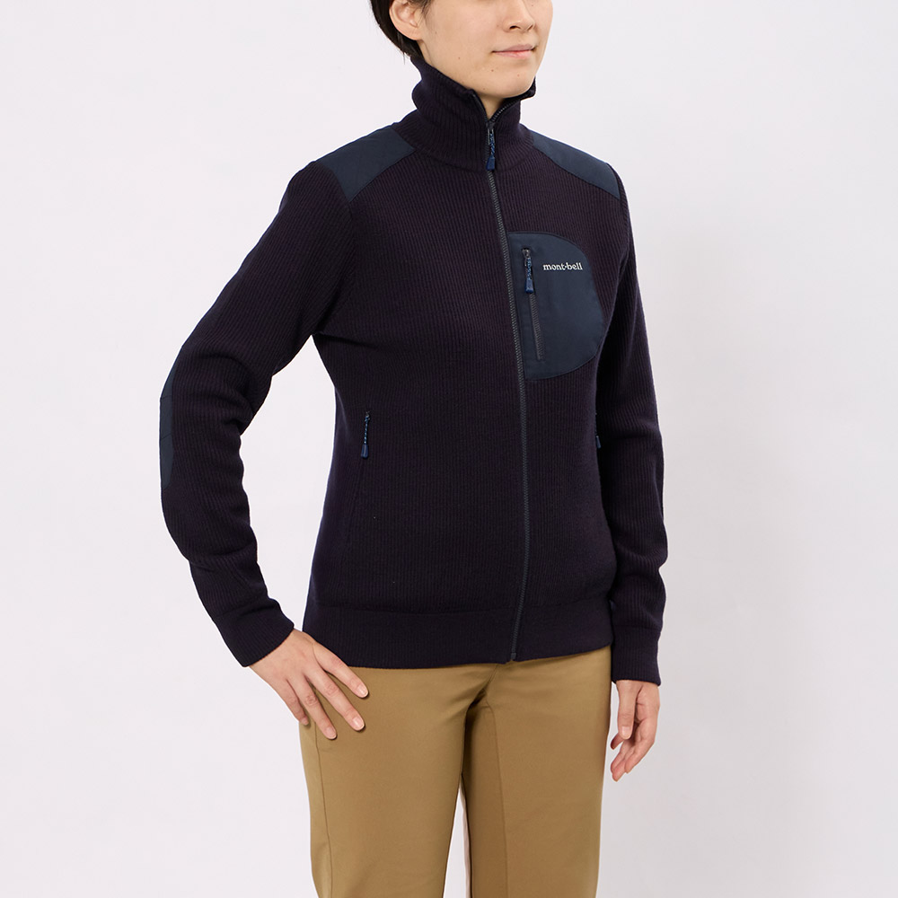 US ミッテルレギ フルジップ セーター Women's