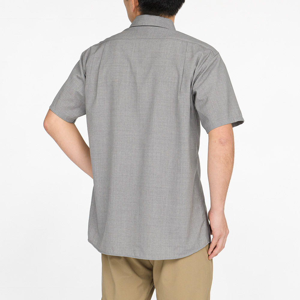 メリノウール ライト ショートスリーブシャツ Men's