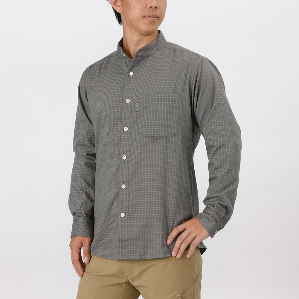 WIC.O.D.スタンドカラーシャツ Men's
