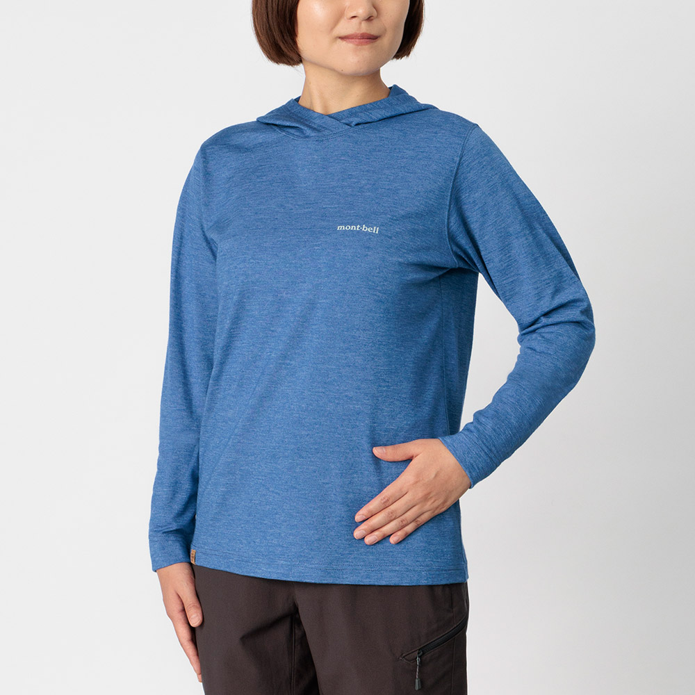 メリノウールプラス ライト パーカ Women's