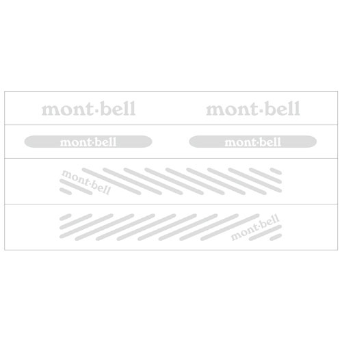 リフレクティブ ステッカー mont-bell