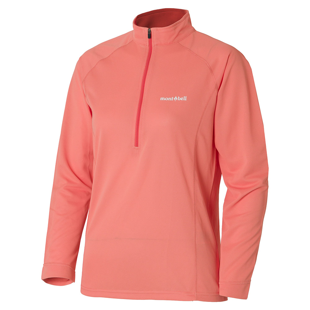US クールロングスリーブ ジップシャツ Women's