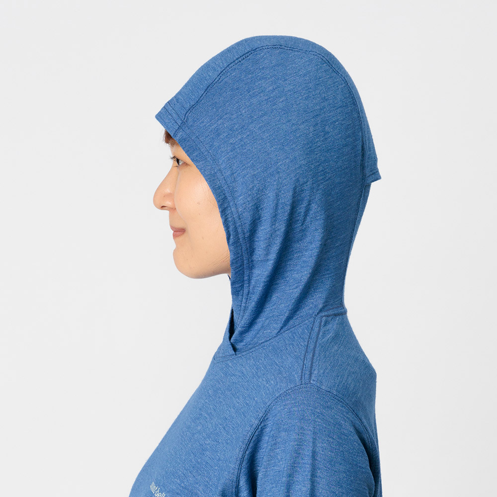 メリノウールプラス ライト パーカ Women's