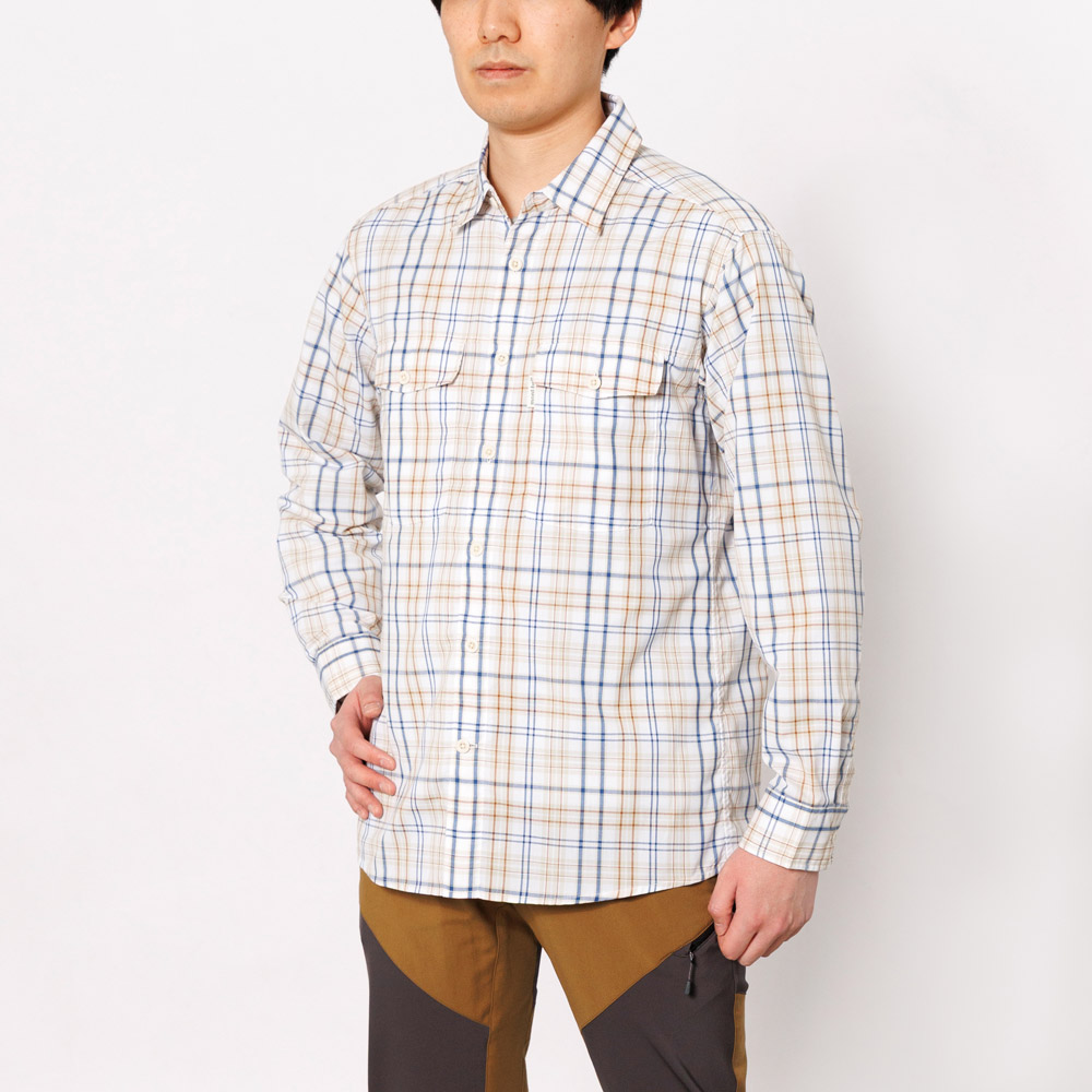 WIC.ライト ダブルポケット ロングスリーブシャツ Men's