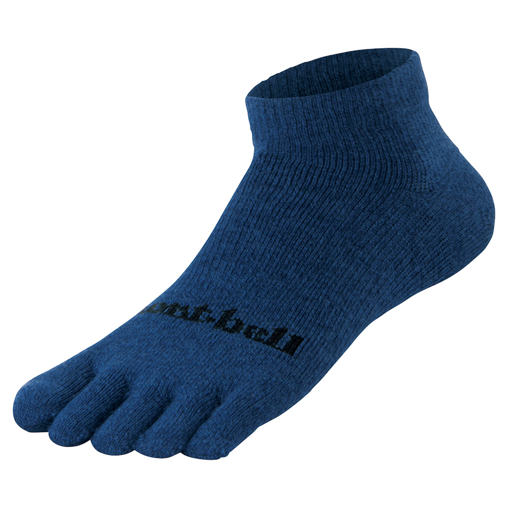 メリノウール トラベル 5トゥ アンクルソックス Men's
