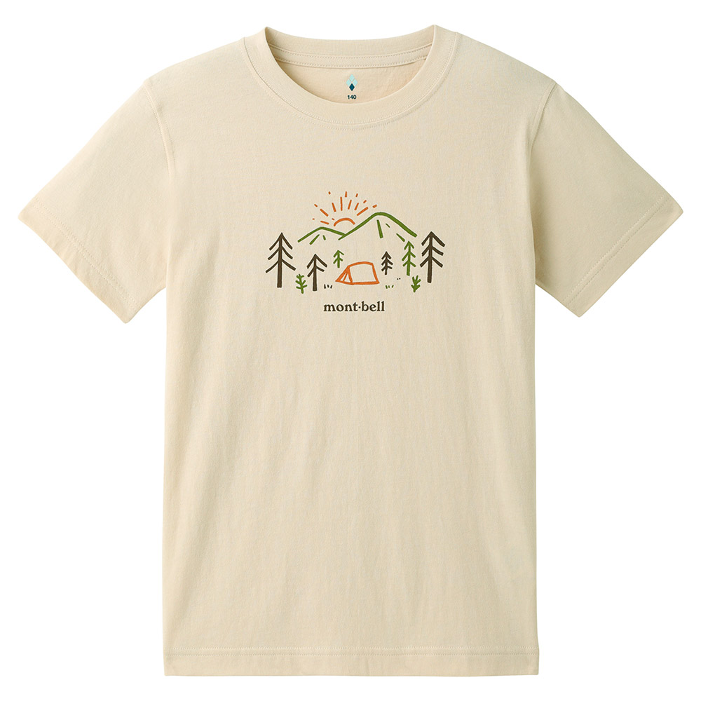 コットンT Kid's 山の朝 130-160