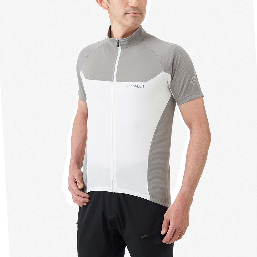 サイクール ショートスリーブジップシャツ Men's