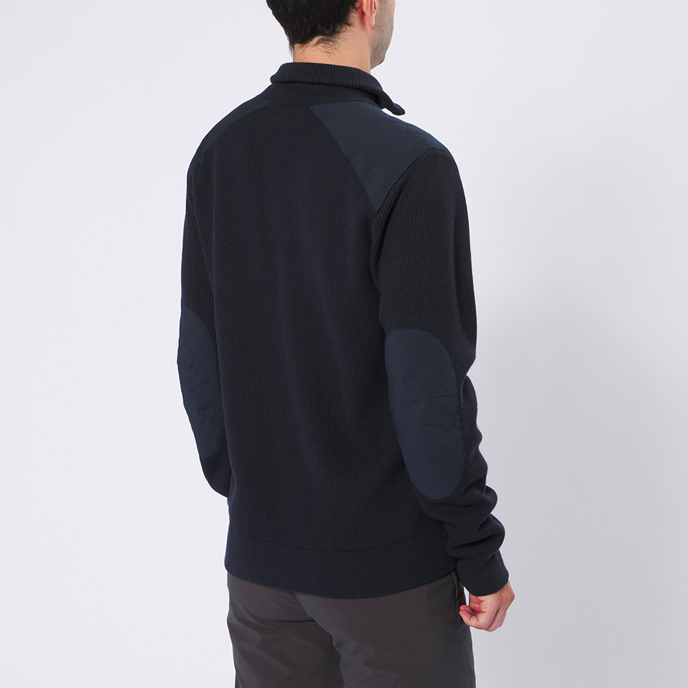 US ミッテルレギ フルジップ セーター Men's