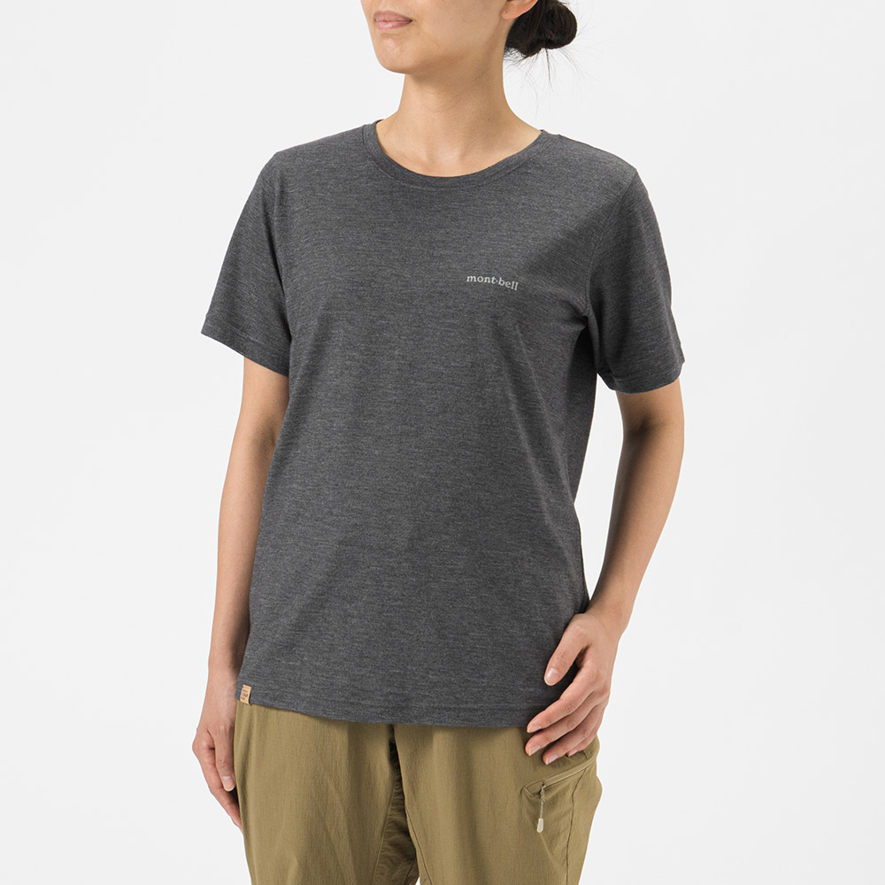 メリノウールプラスライトT Women's