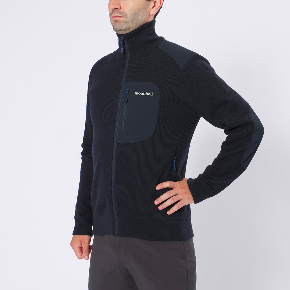 US ミッテルレギ フルジップ セーター Men's