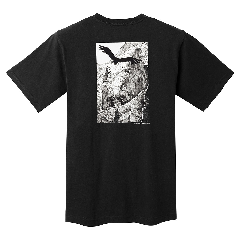 US ペアスキンコットン T 断崖