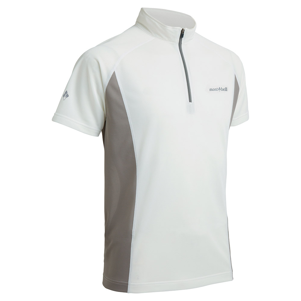 クール ショートスリーブジップシャツ Men's