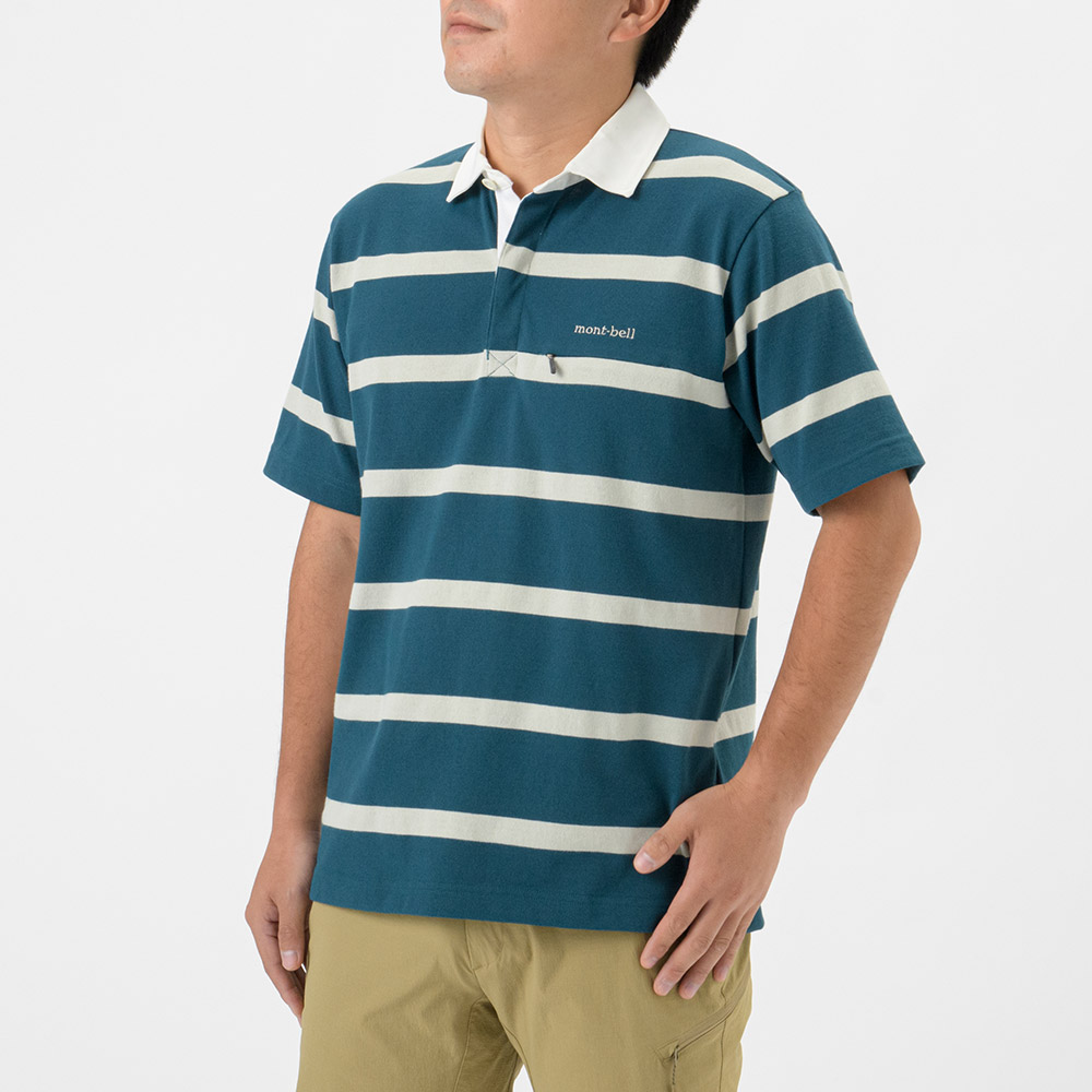 WIC.ラガーシャツハーフスリーブ Men's