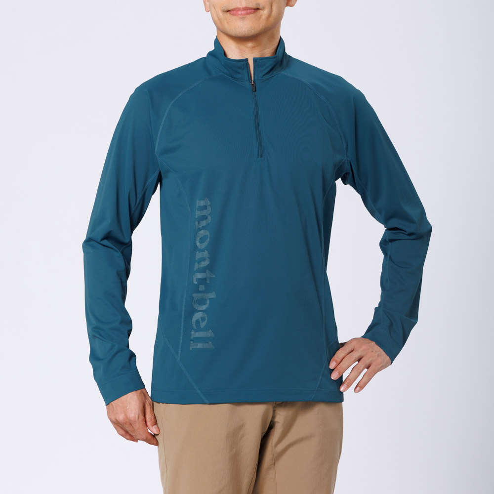 クールライト ロングスリーブジップシャツ Men's
