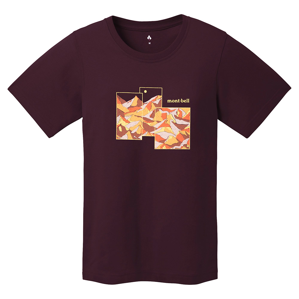 ペアスキンコットン T Women's マウンテンコラージュ